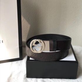 Gucci Signature Reversible Belt