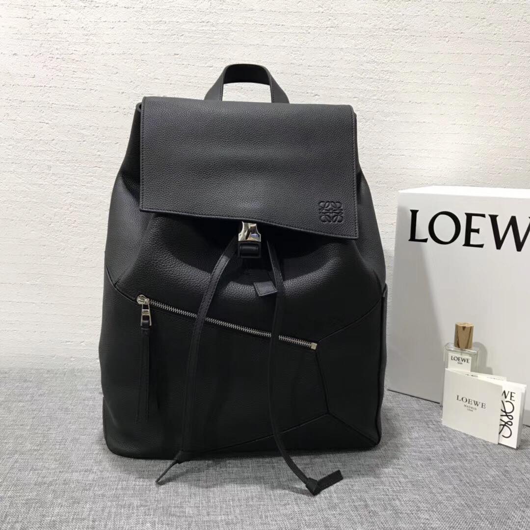 Loewe Puzzle Backpack Black - Kaialux