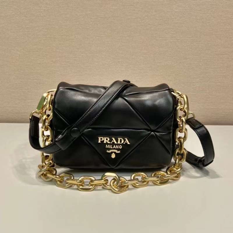 Prada System Nappa Patchwork Small Shoulder Bag - Kaialux - Premium ...