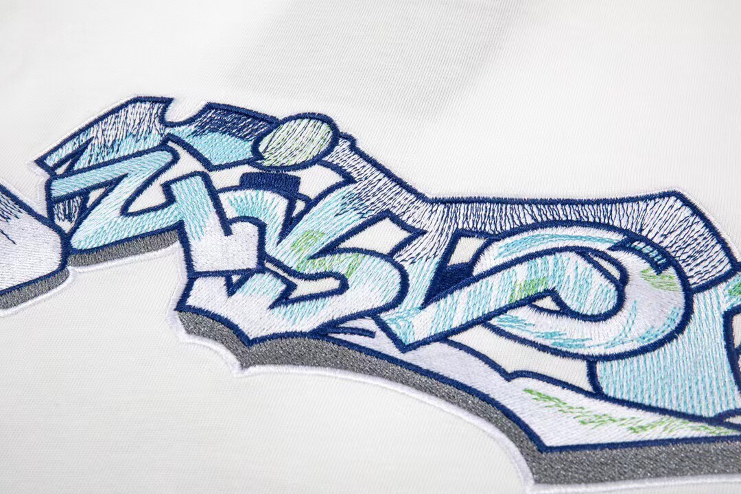 graffiti embroidered t