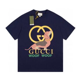 Gucci Woof Woof Print T-Shirt