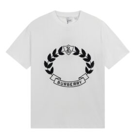 Burberry Oak Leaf Crest Cotton T-Shirt