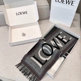 Loewe Scarft Wool And Cashmere