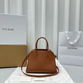 The Row Soft Margaux 10 Bag in Leather